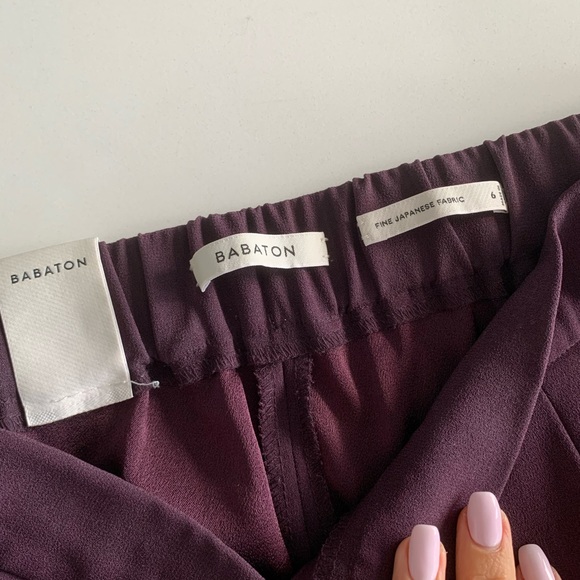 BABATON CONAN PANTS PLUM - NWOT SOLD OUT - Picture 5 of 6